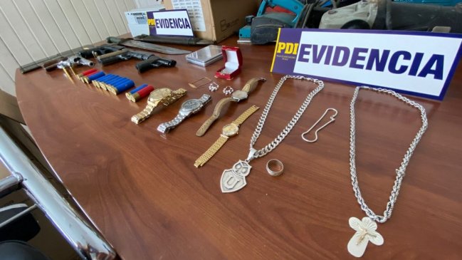 Cayó banda dedicada a robos en casas y locales comerciales de Chillán, Chillán Viejo y San Nicolás