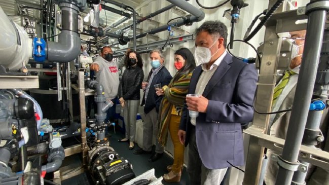 Licantén inauguró la primera planta desalinizadora de la Región del Maule