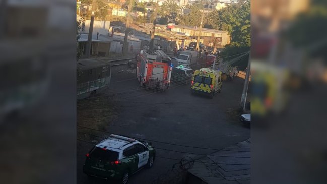 Dos personas murieron tras ser arrolladas por el Biotrén en Concepción