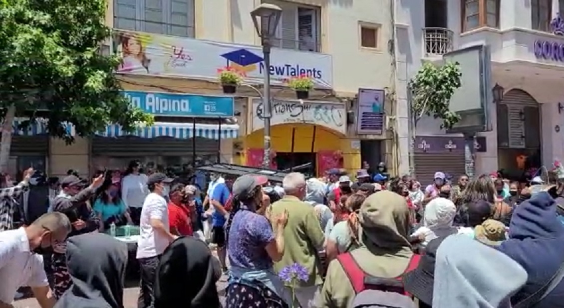 Comerciantes ambulantes protagonizaron violenta jornada de protestas en La Serena y Coquimbo