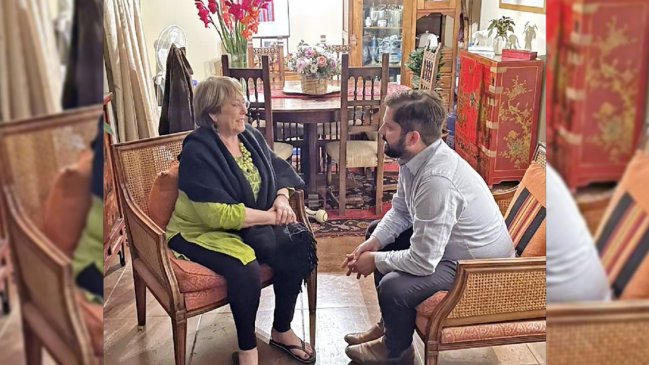  Fundación de Bachelet reveló detalles del relajado encuentro con Boric  