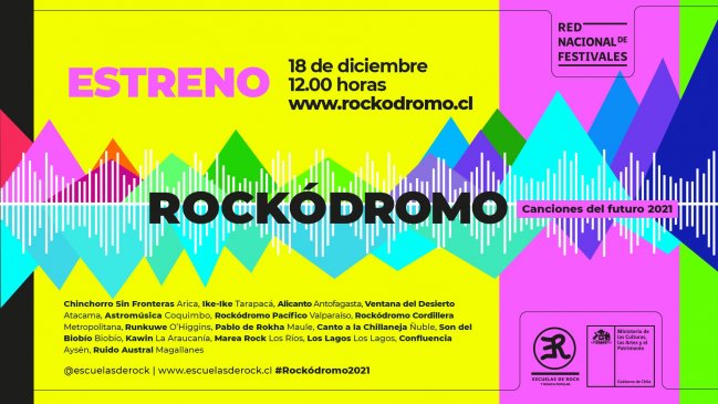 Rockódromo cierra su 2021 con emisión online y 165 bandas y solistas