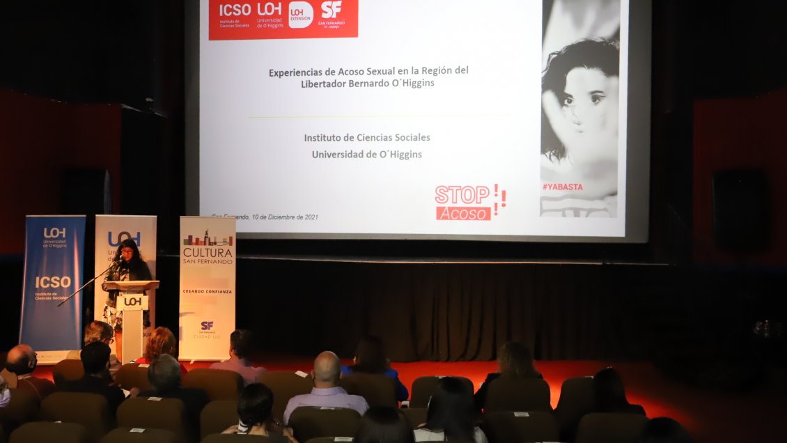 Encuesta sobre acoso sexual en O'Higgins: más del 90% se declara víctima de estos hechos