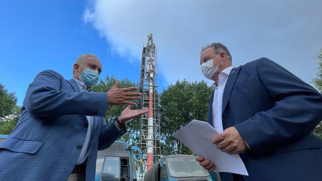 En Talcahuano habilitaron las dos primeras antenas 5G del Biobío