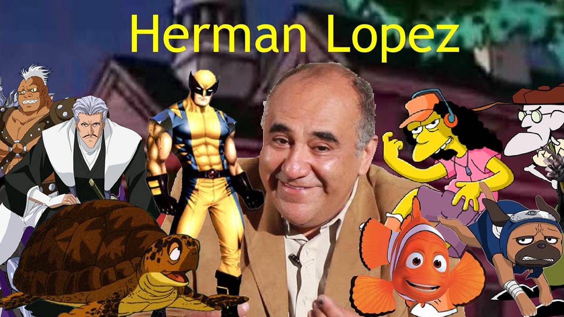 Falleció Herman López, actor de doblaje de 
