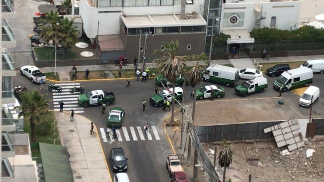 Carabinero fue agredido por sujeto que se negó a ser fiscalizado en Iquique