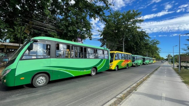 Ñuble renovó 52 taxibuses durante el 2021 con recursos regionales: Todos ya están operativos