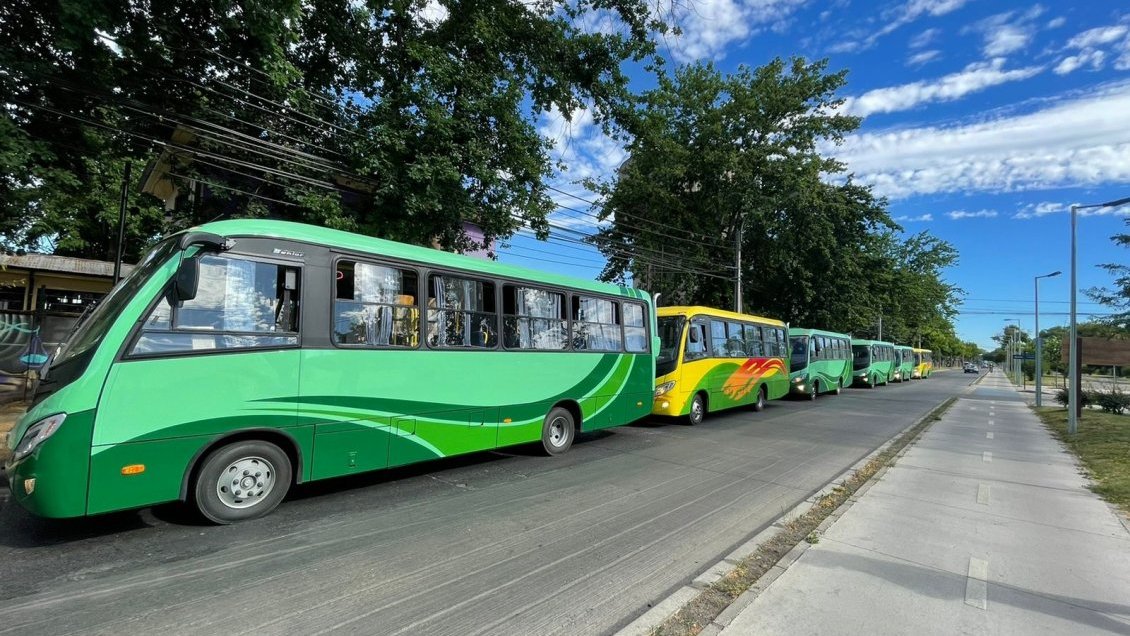 Ñuble renovó 52 taxibuses durante el 2021 con recursos regionales: Todos ya están operativos