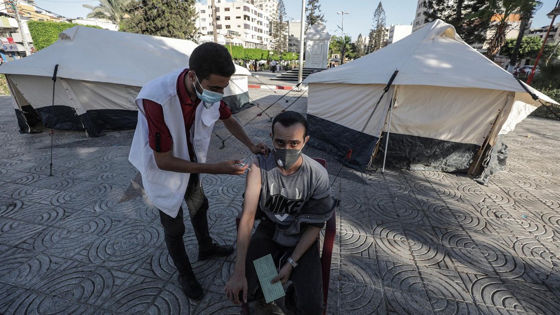 La Franja de Gaza detecta el primer caso de la variante ómicron del coronavirus