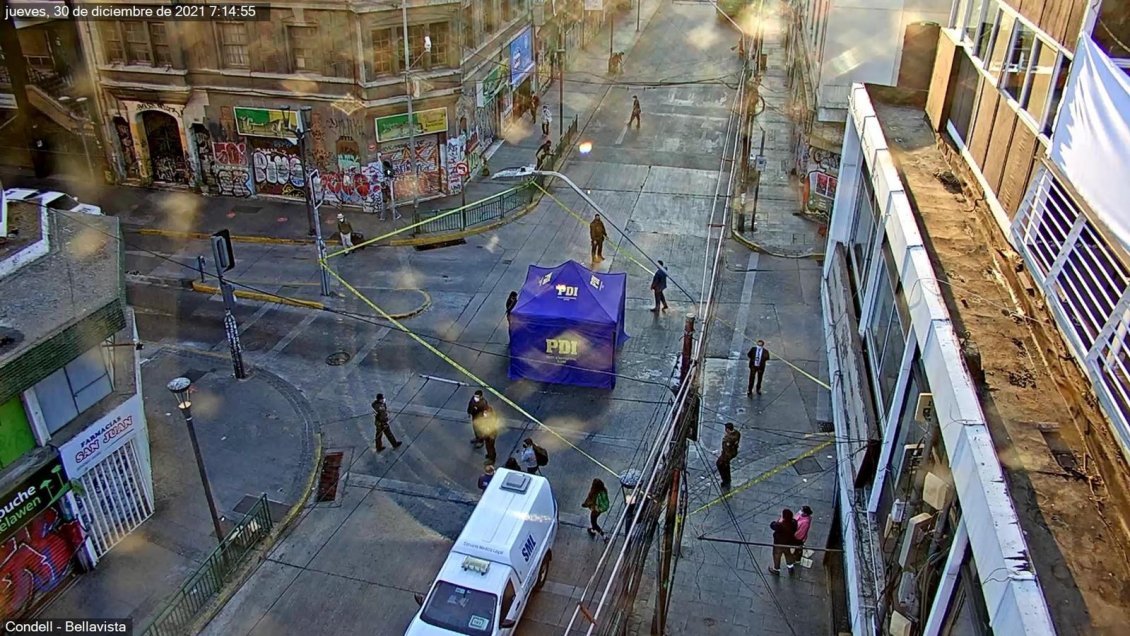 Identificado el presunto autor del mortal baleo de esta madrugada en la subida Cumming de Valparaíso