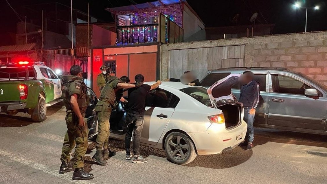 Plan para disminuir delitos violentos ha detenido 203 personas en Alto Hospicio