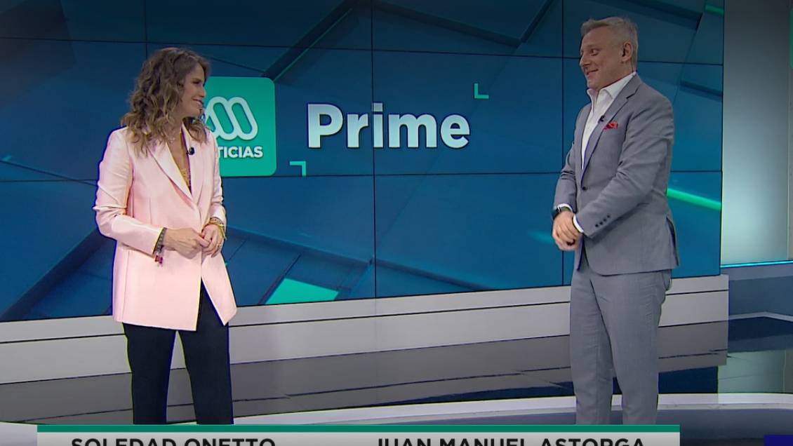 Juan Manuel Astorga felicitó en vivo a Soledad Onetto tras anuncio de embarazo