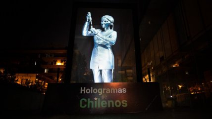   En la Plaza de Puente Alto exhibirán hologramas gigantes de destacados chilenos 