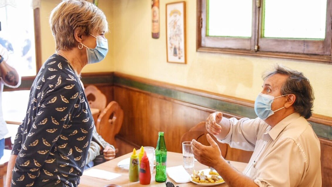 Matthei lideró controles a restaurantes en Providencia: 