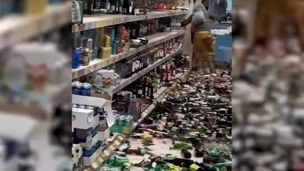  Mujer arrasó con alcohol en ataque de furia  