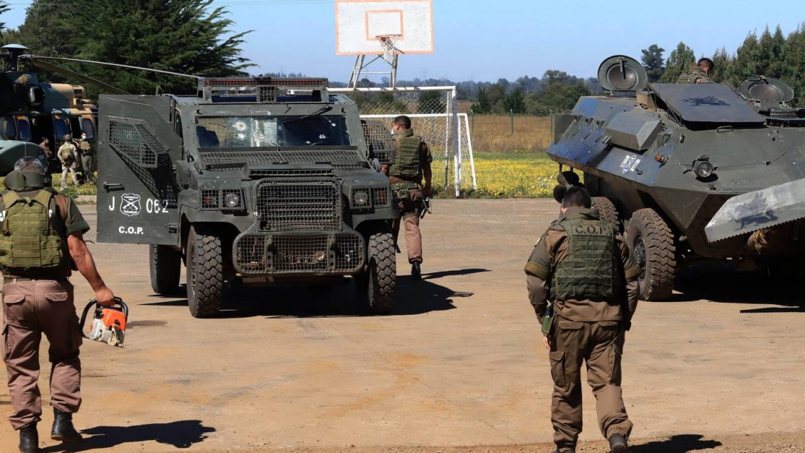 Chofer de camión resultó herido tras recibir un balazo en el rostro en las cercanías de Lumaco