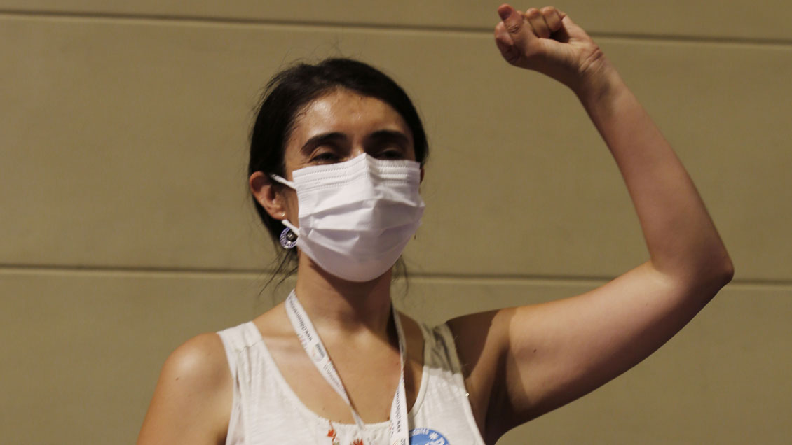 Presidenta de la Convención está 