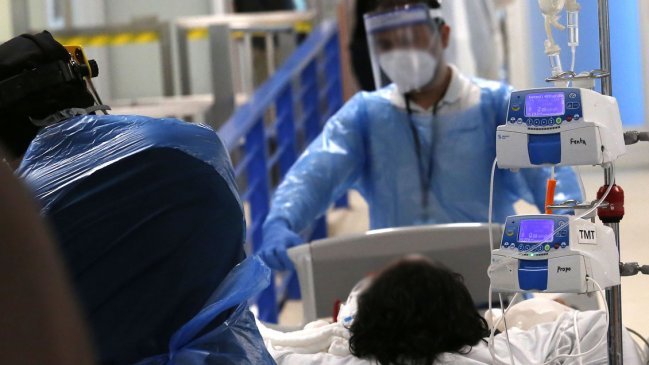 Chile registra en el inicio del 2022 un cuarto de las muertes por Covid que hubo el mismo período del 2021