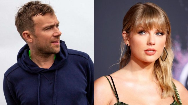 Así fue el tenso cruce entre Damon Albarn y Taylor Swift