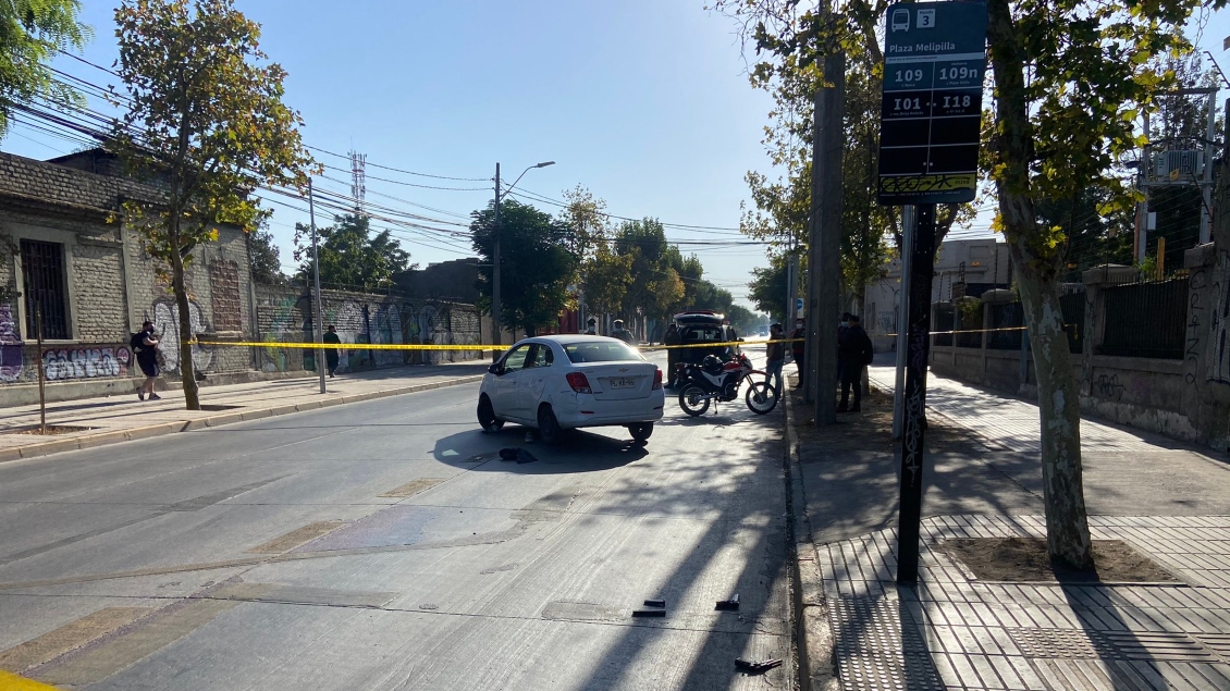 A disparos, carabinero frustró asalto en Santiago Centro