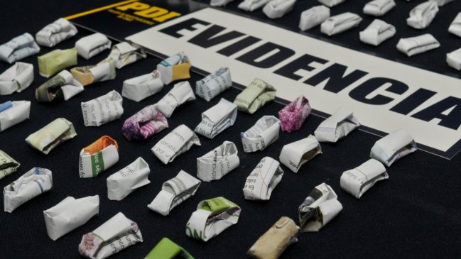 PDI encontró mil dosis de cocaína en una casa de Talcahuano: Dos detenidos