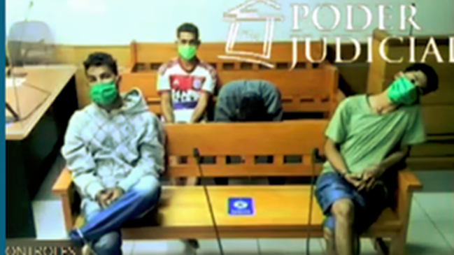 Prisión preventiva para los cuatro involucrados en agresión a carabineros en Iquique