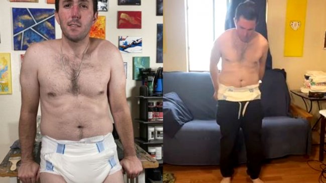 Hombre de 35 años usa pañales y quiere normalizarlo: 