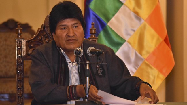  Evo Morales celebró aprobación del 