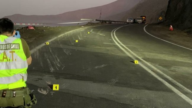 Camionero falleció tras chocar, volcar y desbarrancar entre Tocopilla y el Loa