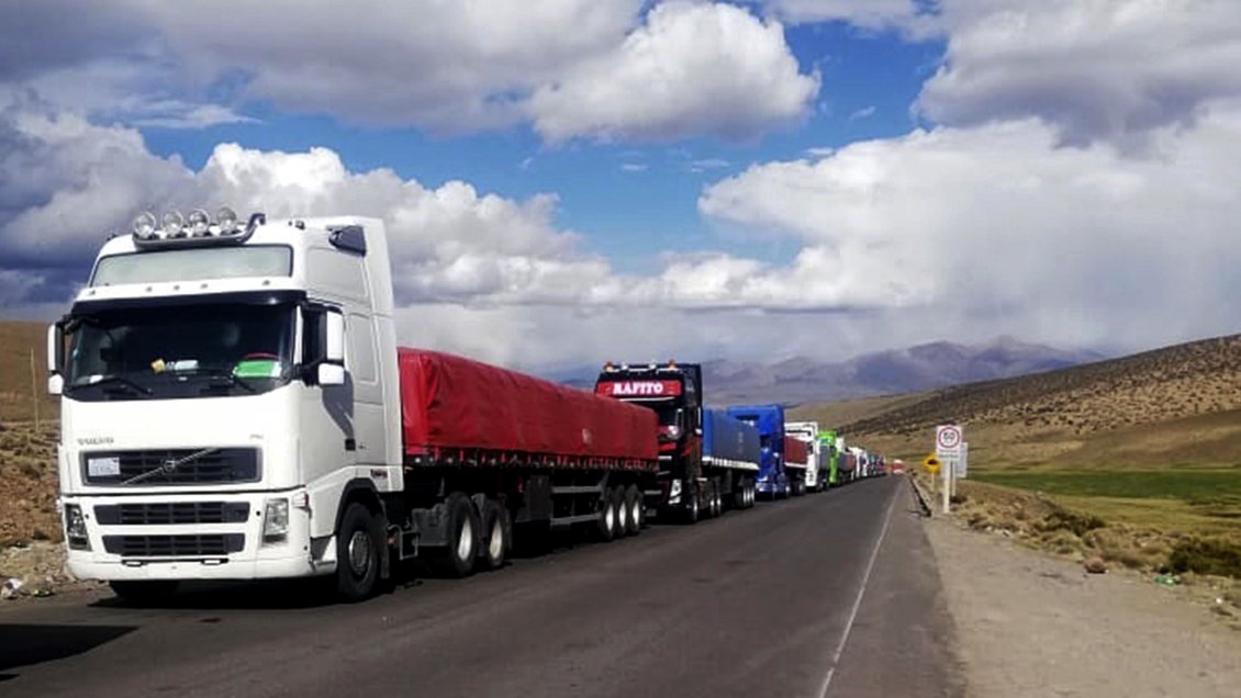 Gobierno flexibilizará controles sanitarios a vehículos de carga en el Paso Los Libertadores