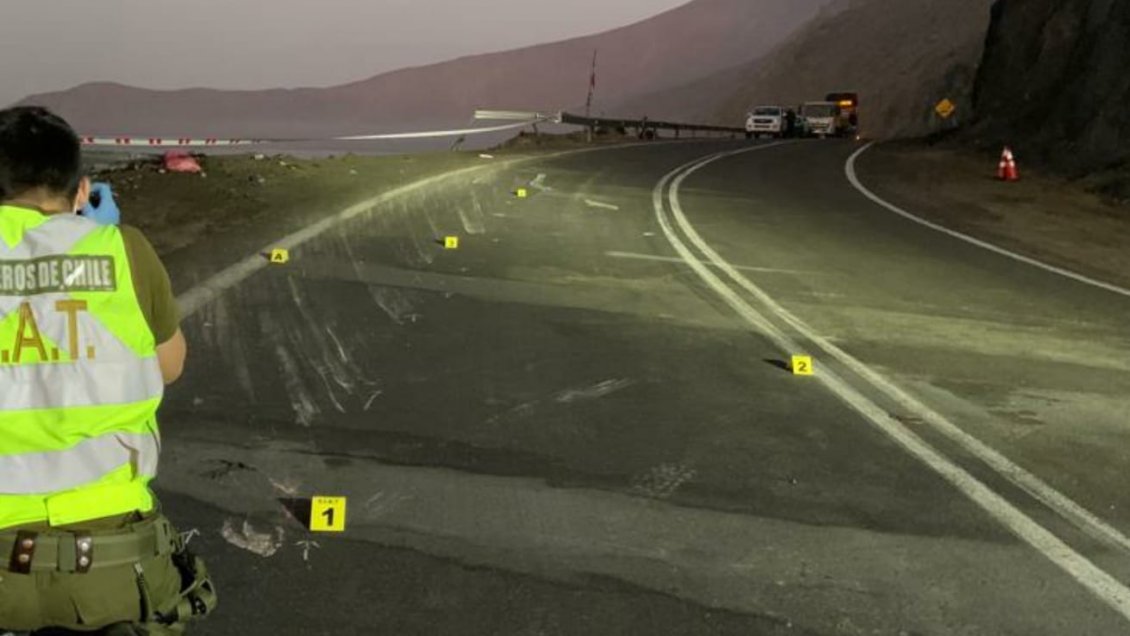 Camionero falleció tras chocar, volcar y desbarrancar entre Tocopilla y el Loa