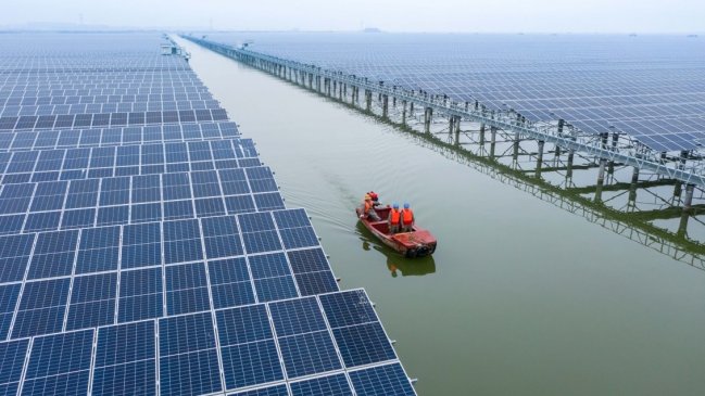 China duplicó con creces su capacidad fotovoltaica en 2021