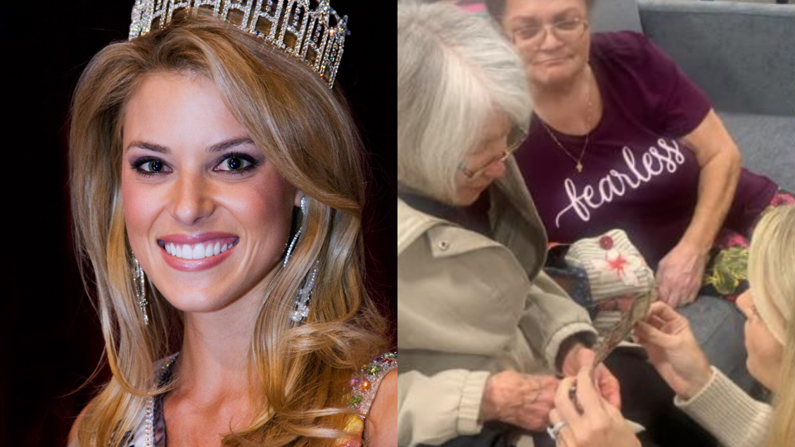 Polémica: Ex reina de belleza regala dinero a niños y ancianos para que se quiten la mascarilla