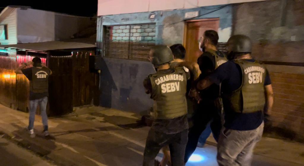 Capturan a prófugo de la justicia vinculado a delitos violentos entre Valparaíso y Viña del Mar