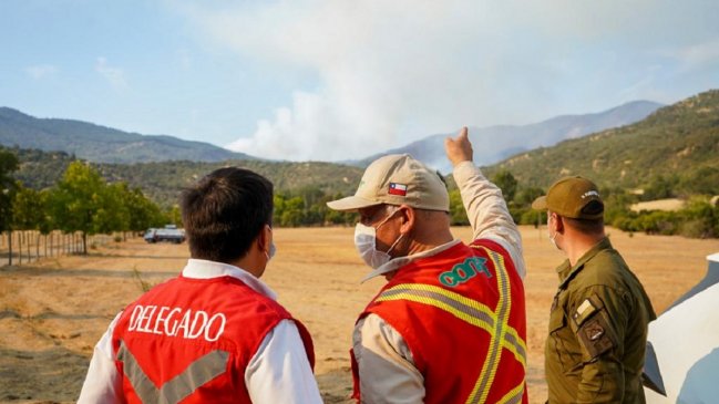 PDI investiga intencionalidad del incendio forestal La Aguada de Sagrada Familia