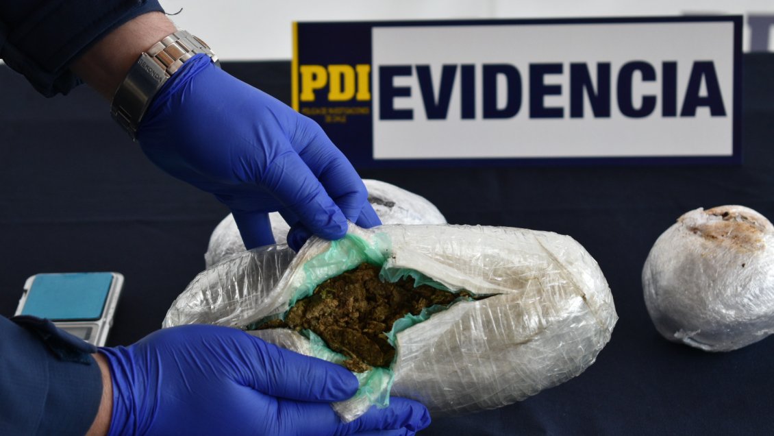 Procedimiento por drogas en Puerto Cisnes terminó con dos detenidos