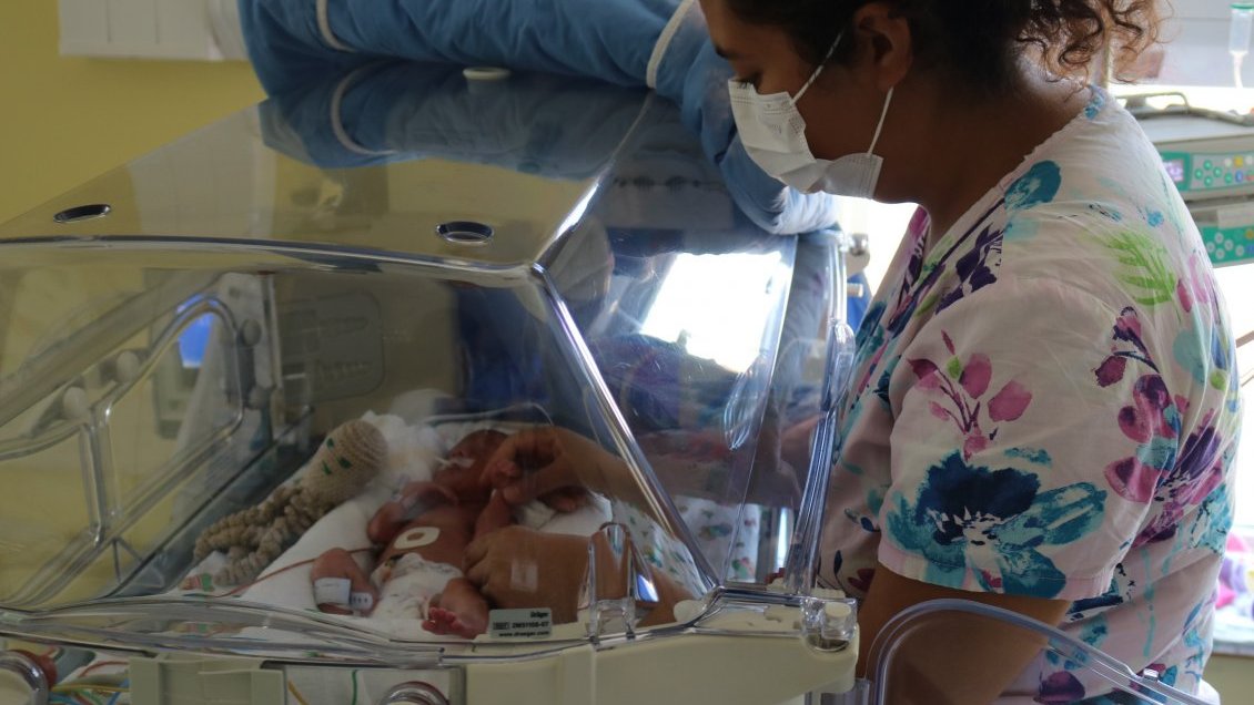 Dominique, Pascal y Monserrat son las primeras trillizas del año en la región del Ñuble