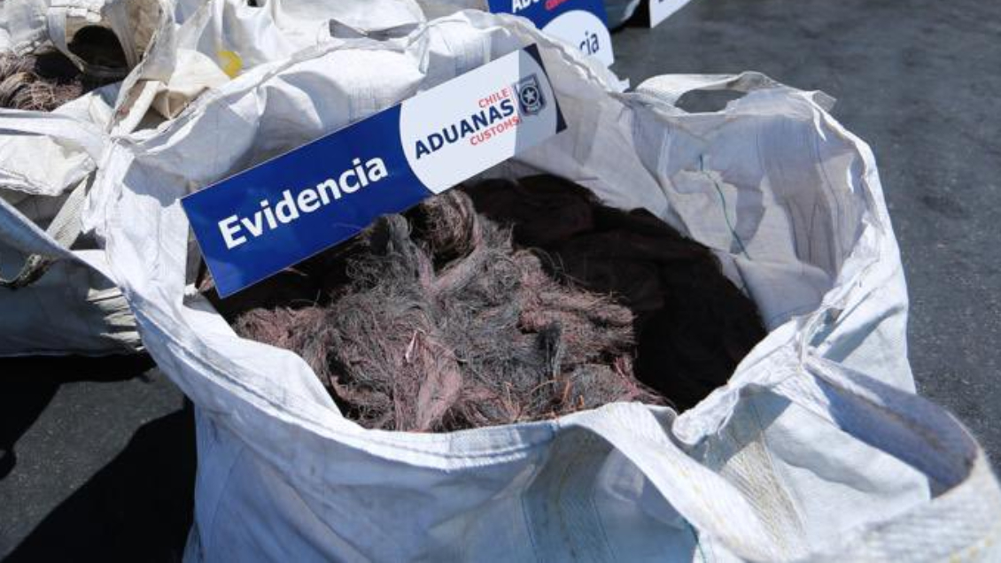 Aduanas incautó 12 toneladas de cable de cobre robado que tenía como destino Corea del Sur