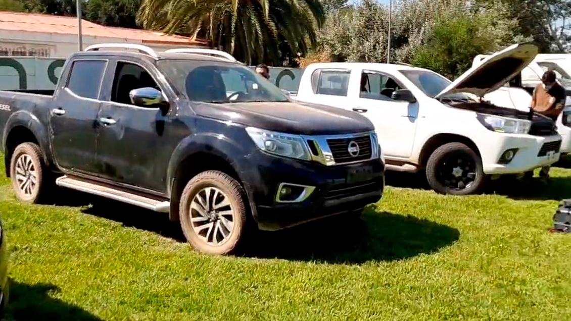 Carabineros recuperó ocho vehículos de alta gama con encargo por robo en el Maule