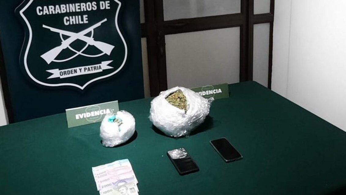 Lautaro: 18 mil dosis de pasta base y mil dosis de marihuana fueron incautadas por Carabineros