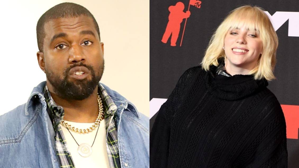 Kanye West y Billie Eilish se enfrentan por supuestos dichos hacia Travis Scott