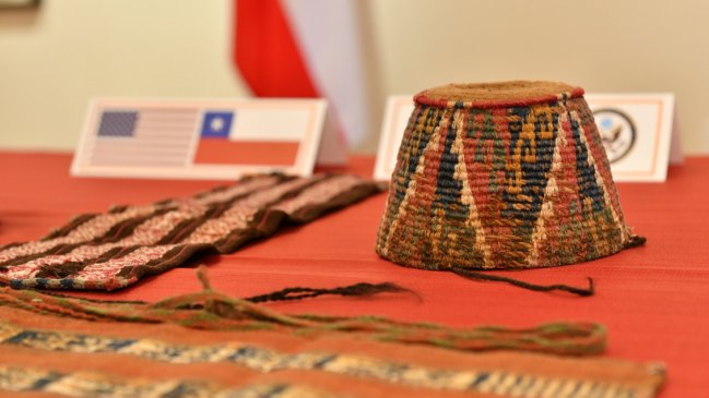 EEUU devolvió a Chile cuatro bienes arqueológicos que iban a ser subastados en Filadelfia