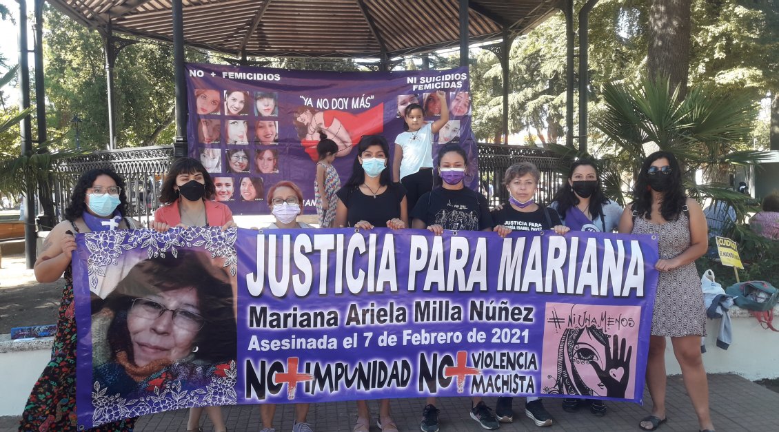 Ñuble: familiares de Mariana Milla exigen justicia a un año del femicidio