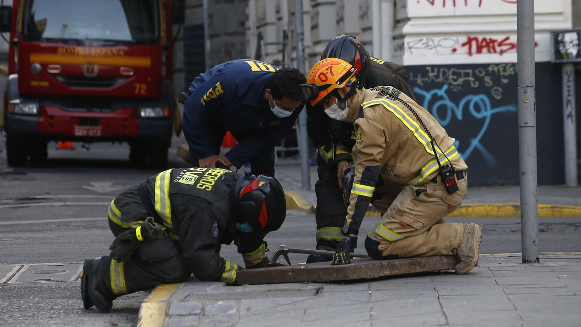 Delincuentes realizaron túnel para robar banco en Valparaíso: Alarma frustró el delito