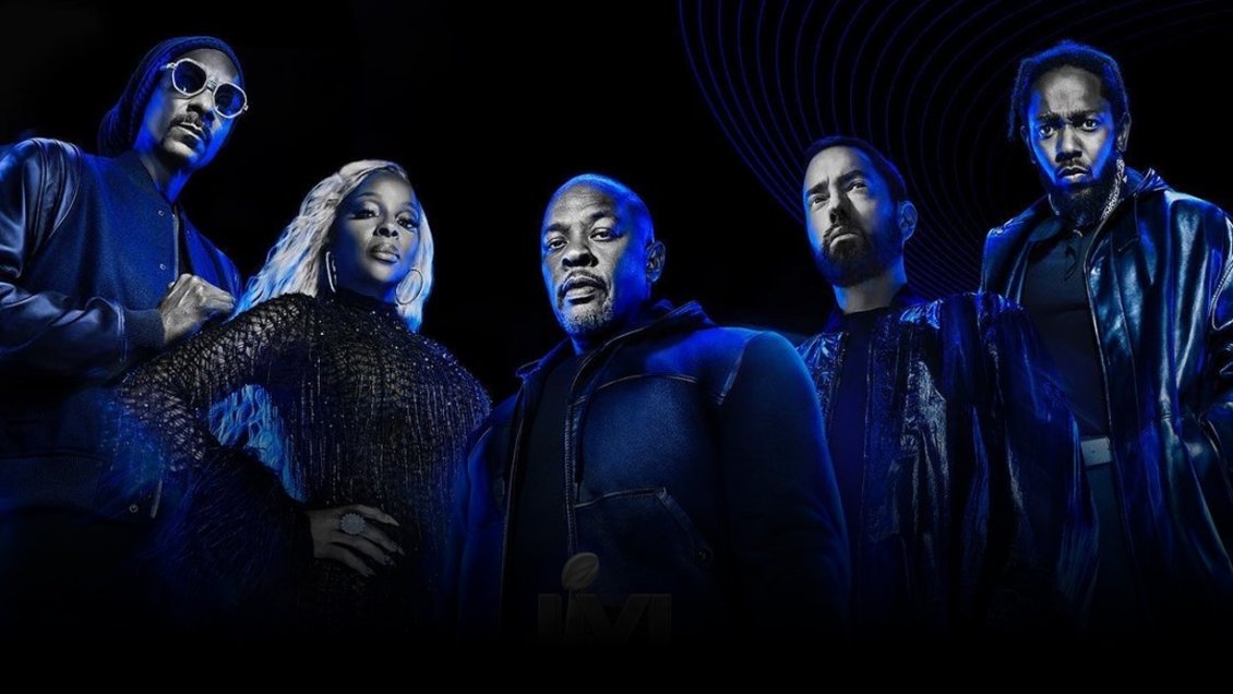 Dr. Dre, Eminem, Snoop Dogg, Mary J. Blige y Kendrick Lamar: Así fue el show de medio tiempo en el Super Bowl 2022