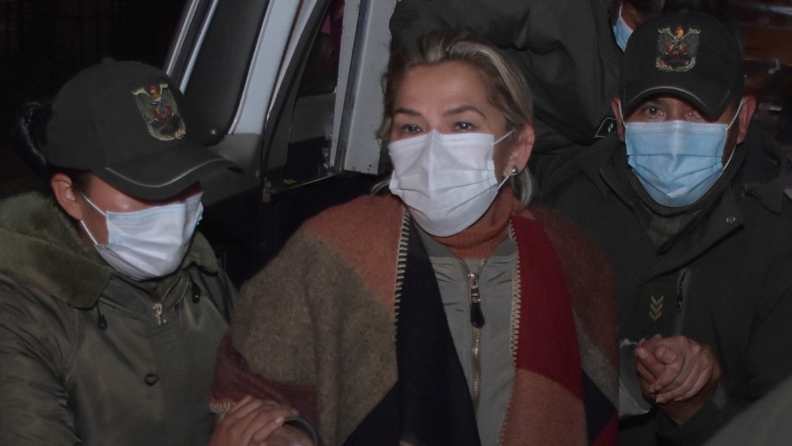 Tras 11 meses en prisión y cinco días en huelga de hambre, Jeanine Áñez se declaró 