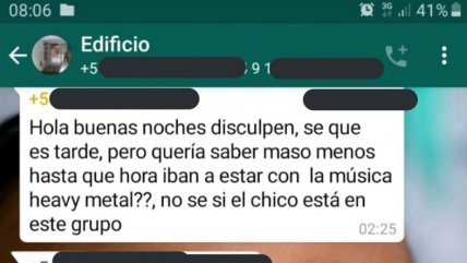  Desubicado metalero insultó a vecinos y se volvió viral  