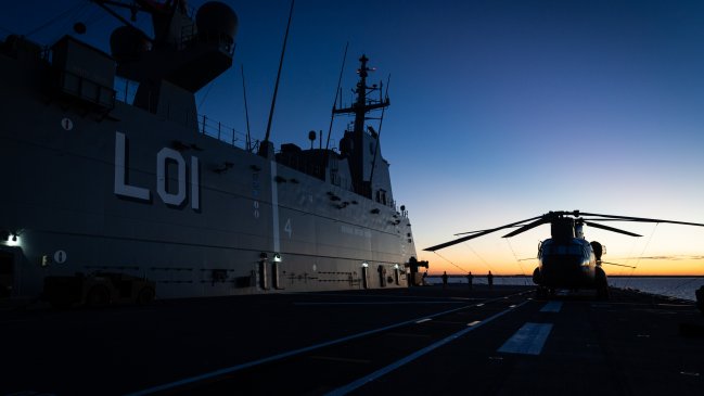 Australia acusa a buques chinos de usar un láser contra aviones australianos