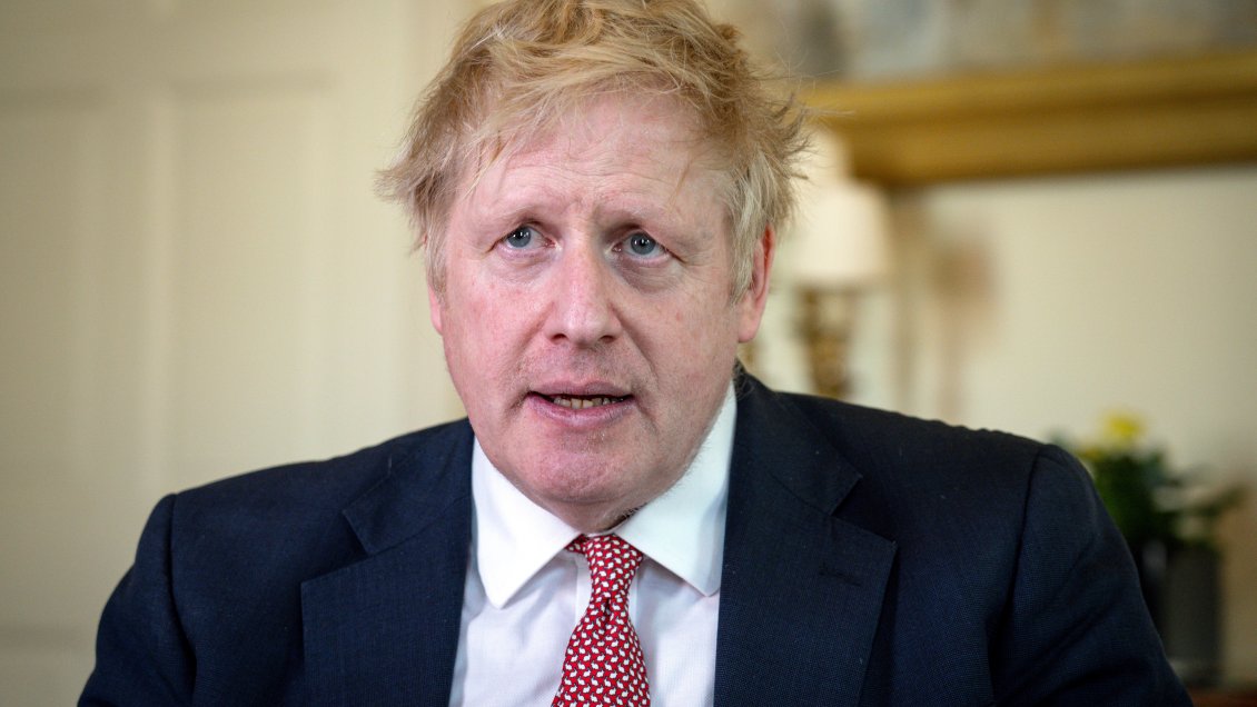 Boris Johnson dice que Rusia planea la 