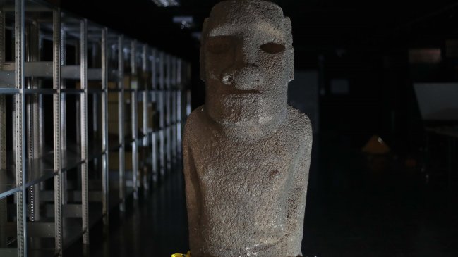  Moai que estaba en Santiago volverá a Rapa Nui tras 152 años  